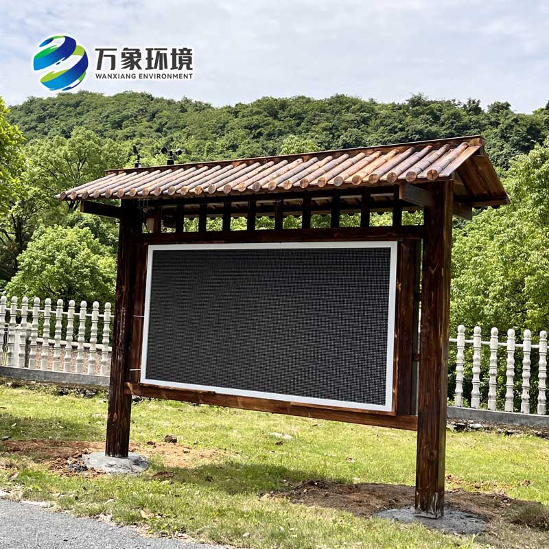 防腐木款負(fù)氧離子監(jiān)測站，為什么受到眾多客戶信賴？