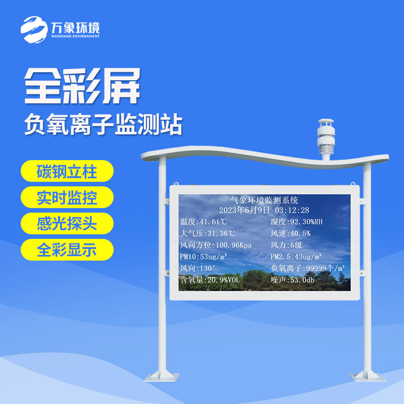 景區(qū)負(fù)離子監(jiān)測系統(tǒng)功能特點
