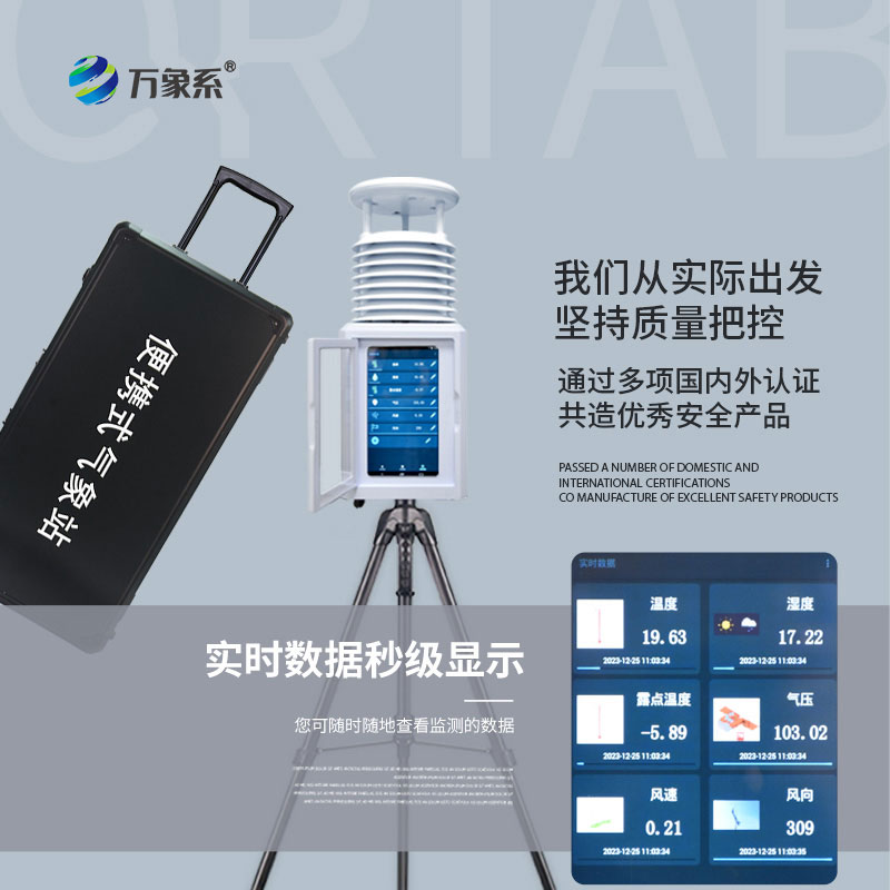移動式小型氣象站