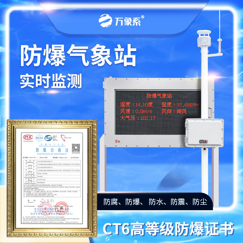五參數防爆氣象站：氣象監測領域的“全能戰士”
