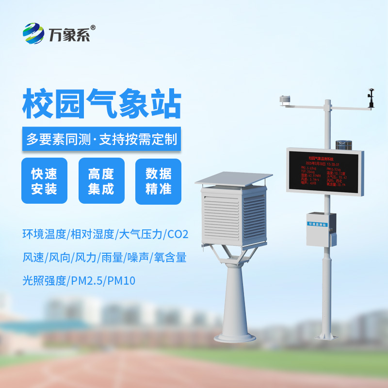 比天氣預報更貼心！這個高校校園氣象站24小時守護師生安全！