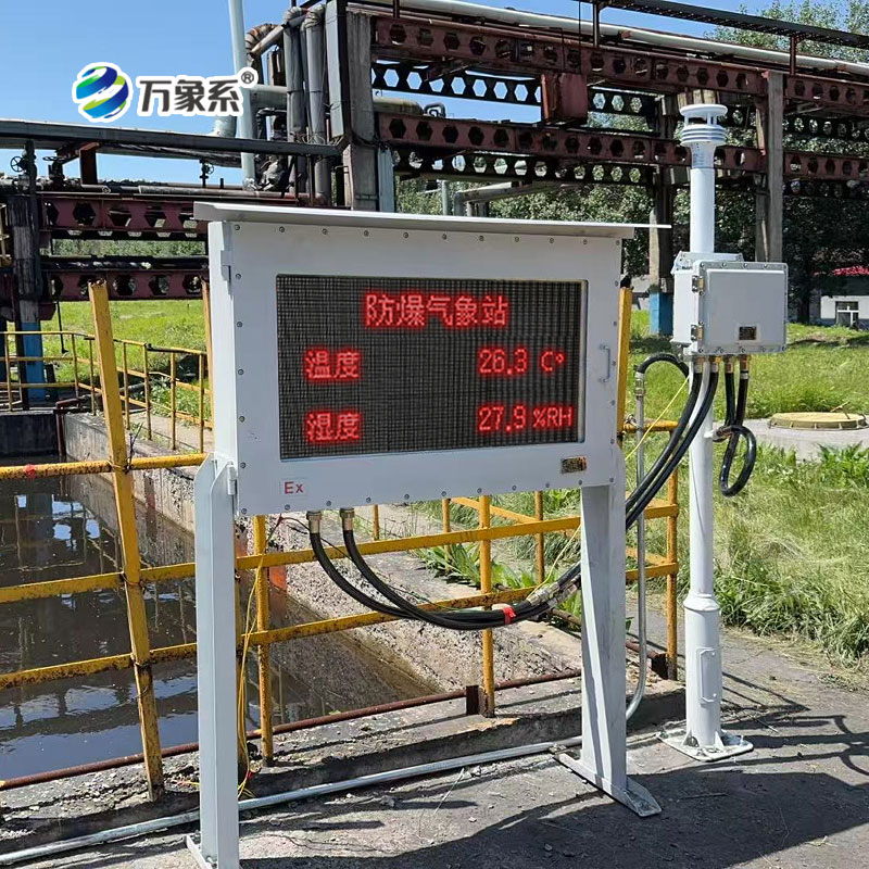 五參數防爆氣象站，防爆耐用，適配各類高危場景